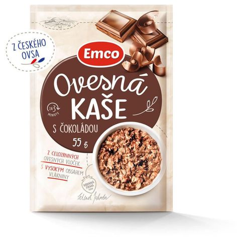 Emco Ovesná kaše s čokoládou | 55 g