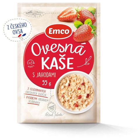 Emco Oatmeal with Strawberries | 55 g