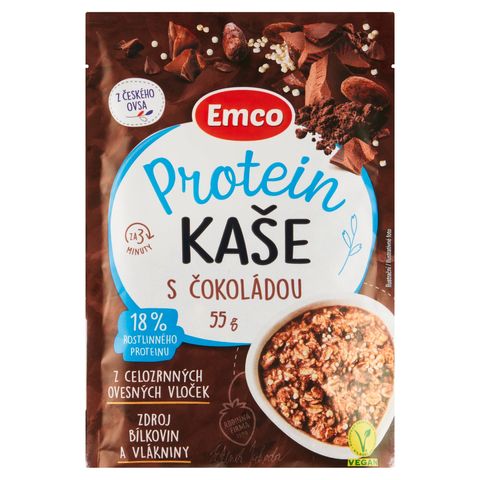 Emco Super kaše protein quinoa s čokoládou | 55 g