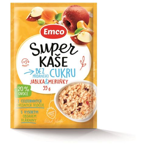 Emco Super porridge apple & apricot | 55 g