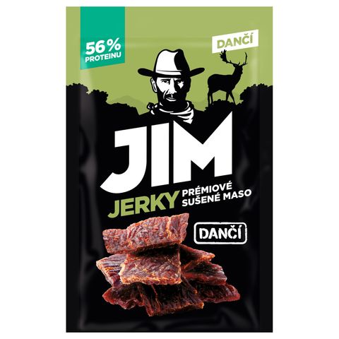 JIM JERKY Sušené maso dančí | 23 g