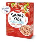 Emco Super porridge no added sugar strawberry with cream | 3 x 55 g