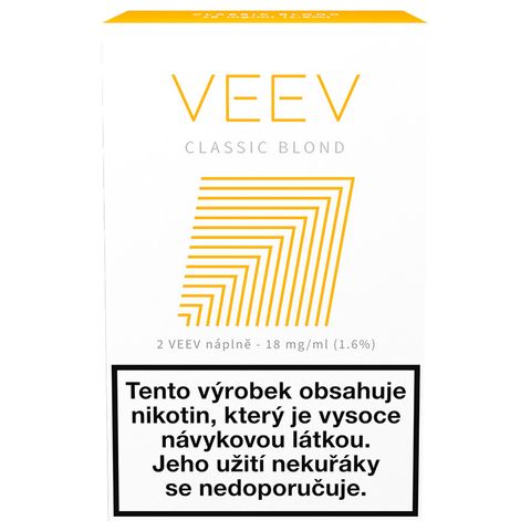 Veev Classic Blond Refill 18mg | 2 x 1 pcs | 18+