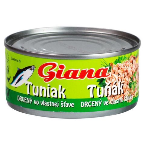 Giana Tuňák drcený ve vlastní šťávě | 170 g