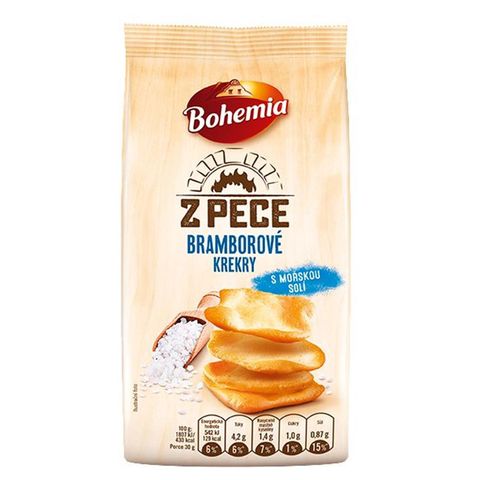 Bohemia Krekry z pece s mořskou solí | 90 g