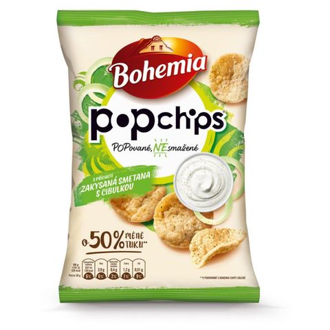 Bohemia Pop Chips Sour Cream & Onion | 65 g