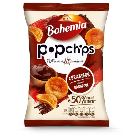 Bohemia PopChips s příchutí Barbecue | 65 g