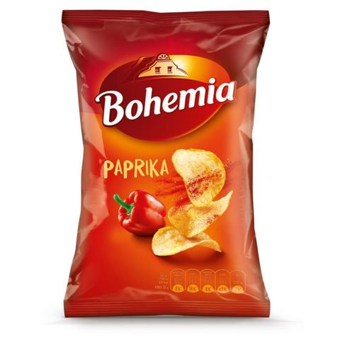 Bohemia Chips s příchutí papriky | 60 g