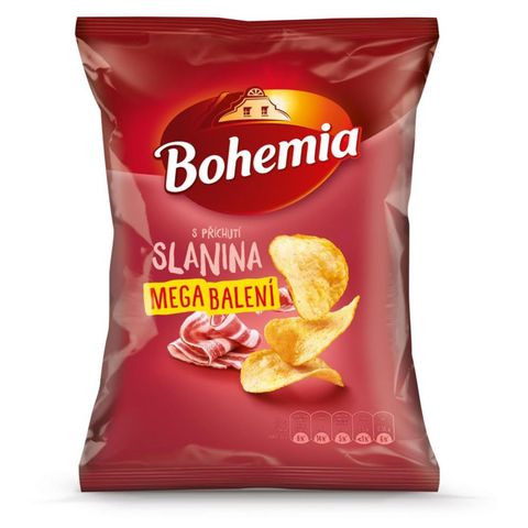 Bohemia Chips s příchutí slaniny | 200 g