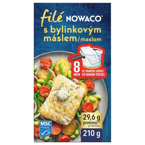 Nowaco Fillet portions with herb butter | 210 g