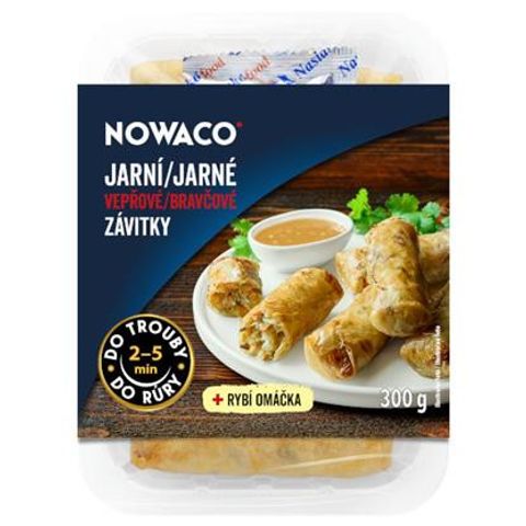 Nowaco Spring Rolls Pork | 5 x 60 g