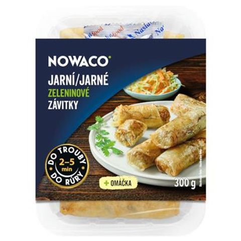 Nowaco Jarní závitky zeleninové | 5 x 60 g