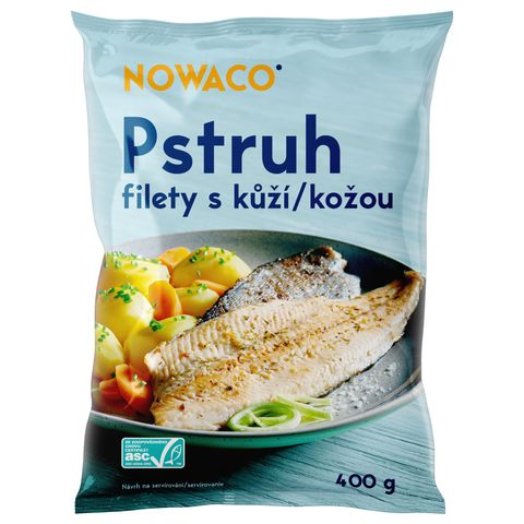 Nowaco Trout Fillet Skin on | 400 g