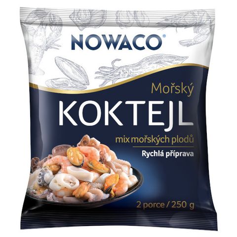 Nowaco Mořský koktejl mražený | 250 g