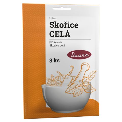 Drana Skořice celá | 3 kusy