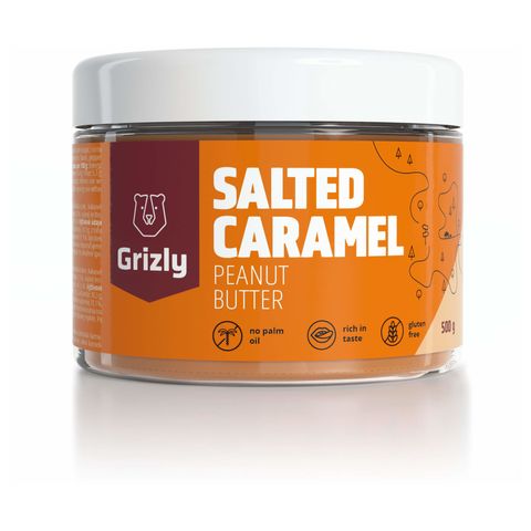 GRIZLY Peanut Cream Salted Caramel | 500 g