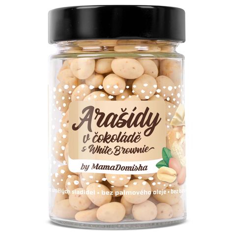 GRIZLY Peanuts in White Brownie by @mamadomisha | 200 g