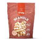 GRIZLY Mandle natural loupané | 250 g