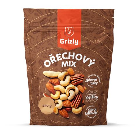 GRIZLY Ořechový mix | 250 g