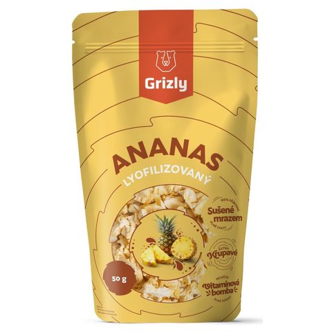 GRIZLY Pineapple Freeze-Dried | 50 g