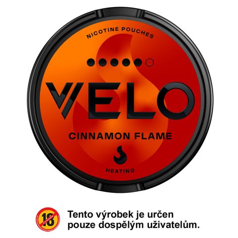 Velo Cinnamon Flame nikotinové sáčky 10mg | x 1 kus 18+