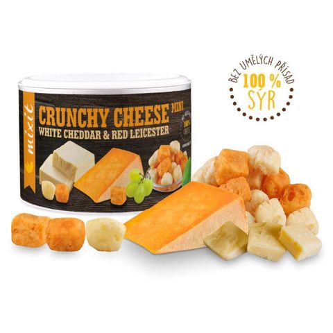 MIXIT Křupavý sýr - white cheddar & red leicester | 70 g