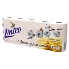 Linteo Toilet Paper 3-Ply, Fresh Cotton | 10 pieces