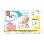 Linteo Baby plenky Prémium MAXI 5ks + vlhčené ubrousky 10ks | 5 ks