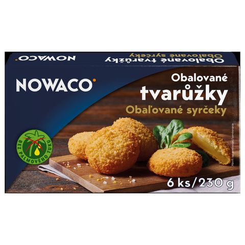 Nowaco obalované tvarůžky | 230 g