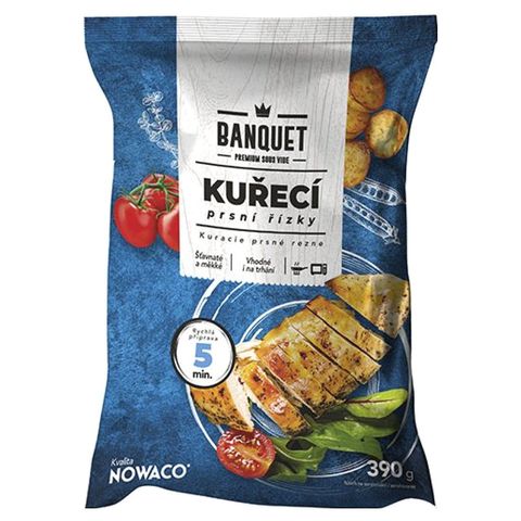 Banquet Kuřecí prsní řízek bez kůže sous-vide | 390 g