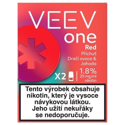 Veev One Red náplň 2pack 20mg | x 1 kus 18+