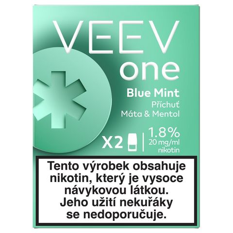 Veev One Blue Mint refill 2pack 20mg | x 1 piece 18+