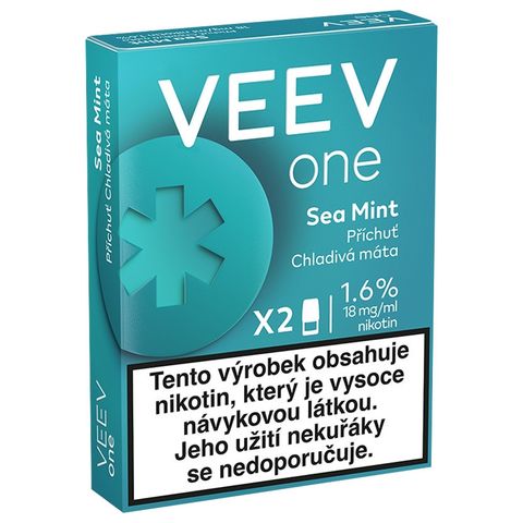 Veev One Sea Mint refill 2pack 18mg | x 1 piece 18+