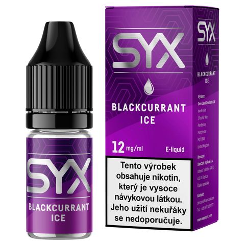 SYX liquid Blackcurrant Ice 12mg | 1 piece 18+