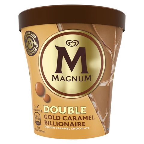 Magnum Ice cream caramel gold billionaire | 4490 ml