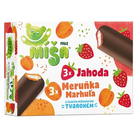 Míša Popsicle Fruit Multipack | 6 x 55 ml