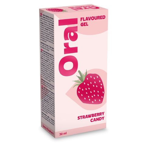 Sexy Elephant Lubricant Gel Oral Strawberry Candy | 30 ml