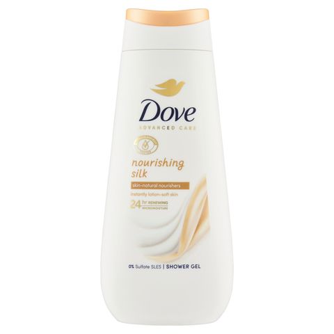 Dove Advanced Care Nourishing Silk krémtusfürdő 225 ml