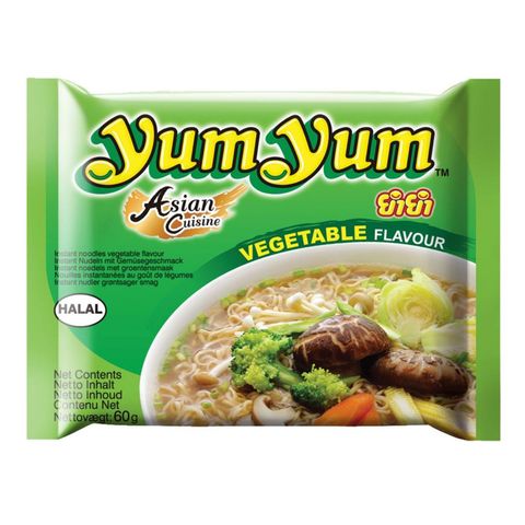 YumYum Nudlar Vegetarisk 60g