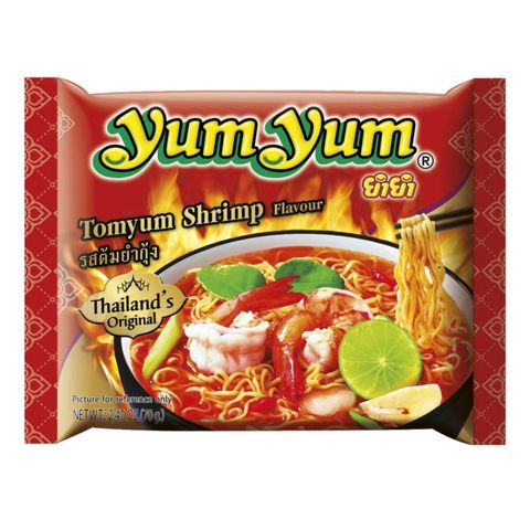 Yum Yum Instantní nudlová polévka s příchutí Tom yum shrimp | 70 g