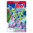 Bref Power Aktiv Pine/Lavender Toilet Block 4 x 50 g