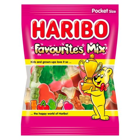 Haribo Želé bonbóny Favourites mix | 80 g