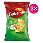 Bohemia chips smetana a cibule | 3 x 130g