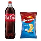 Coca-Cola 2l + Bohemia chips salted 130g