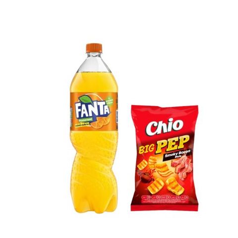 Fanta Orange 1.5l + Chio Big Pep 65g