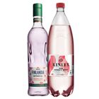 Finlandia Botanical with berry and rose flavour + Kinley Pink Aromatic Berry