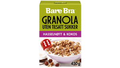 Bare Bragranola Hasselnøtt & Kokos | 450g