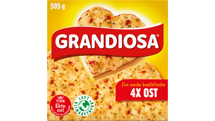 Grandiosa 4 x Ost | 505g