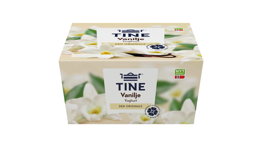 TINE Yoghurt Vanilje | 4 x 150g