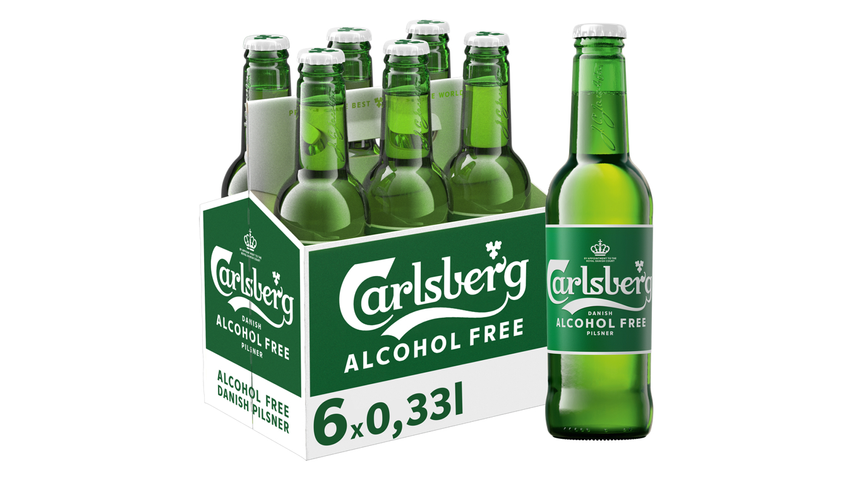 Carlsberg Alcohol Free | 6 x 0.33l